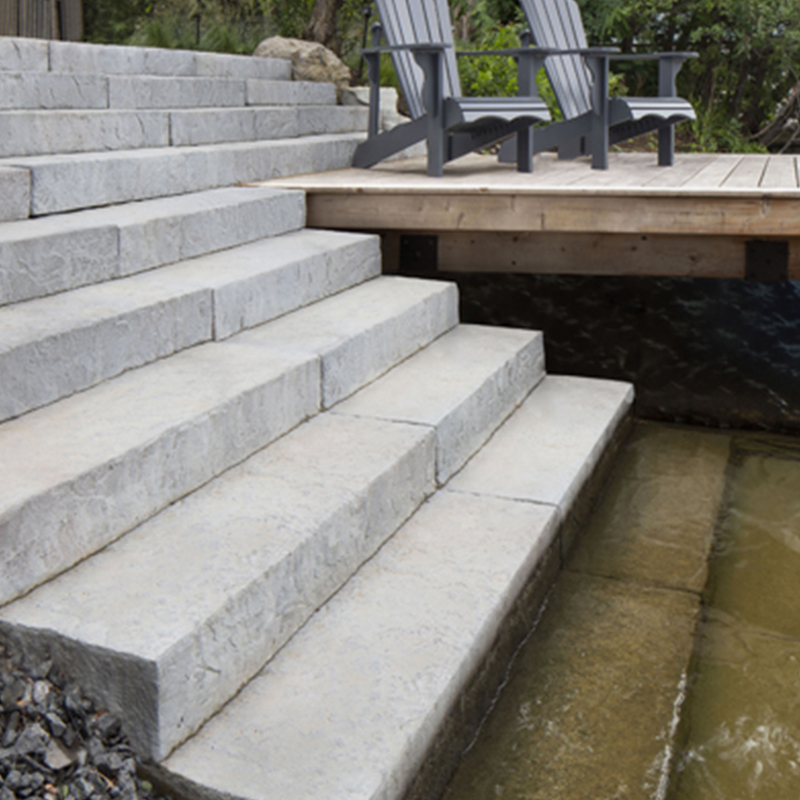 waterfront stairs | StonePlace Hardscape & Landscape Supplier, Showroom, Expert Advice
